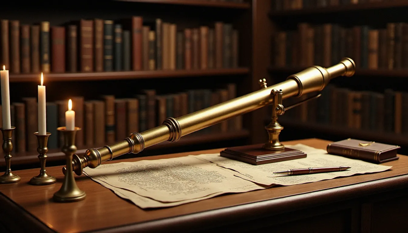 Instruments scientifiques anciens du XVIIe siècle évoquant les premières séances de l'Académie des sciences fondée en 1666